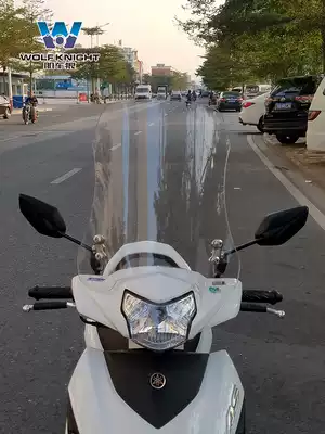 Muscle Car Wolf Suitable for Yamaba Fuxi 125 front windshield Front windshield New Fuxi 125 front windshield