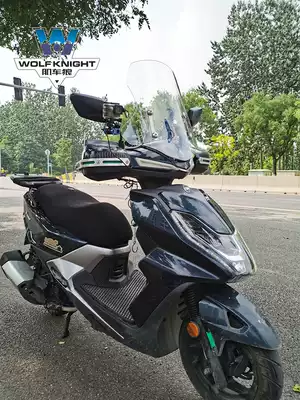 Muscle car Wolf suitable for Sanyang fnx150 windshield modified windshield Sanyang fire Phoenix 150 windshield windshield