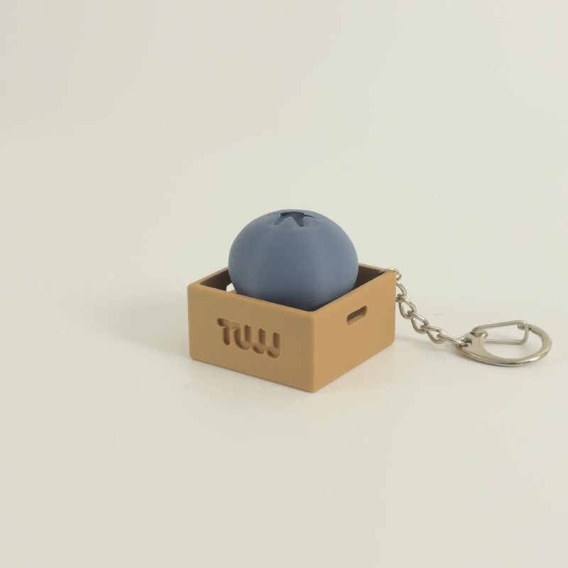 Tujj Blueberry Button Original Design Bag Pendant Stress Relief Toy