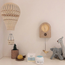 Ins handmade rattan woven hot air balloon decoration birthday arrangement baby childrens room homestay childrens clothing shop photography props
