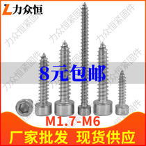 M2 3M2 6M5 5*4x12x16x18x20x30 stainless steel 304 cylindrical head hexagonal self-tapping screws