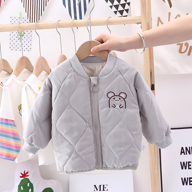 Children's uniform in the cotton coat in autumn and winter coat of cotton clothing for boys and girls