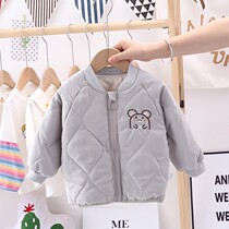 Childrens uniform in the cotton coat in autumn and winter coat of cotton clothing for boys and girls