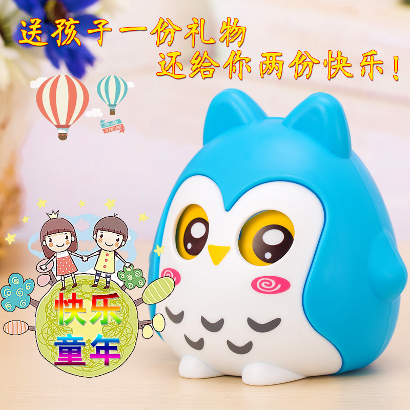 Cartoon owl gift kindergarten graduation prize children's birthday gift piggy bank - Taobao