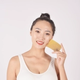 Натуральный квадратный универсальный комплект для лица