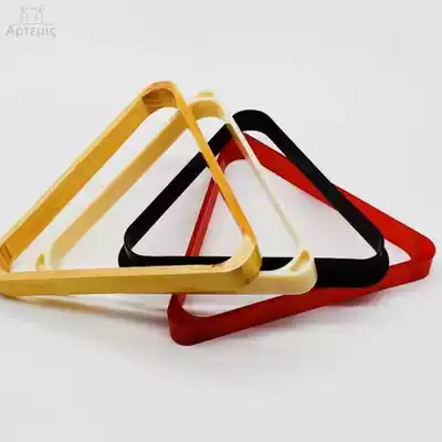 American billiards Chinese style black eight wooden tripod Triangle frame Nine ball rack Swing ball rack Billiards supplies Billiard accessories