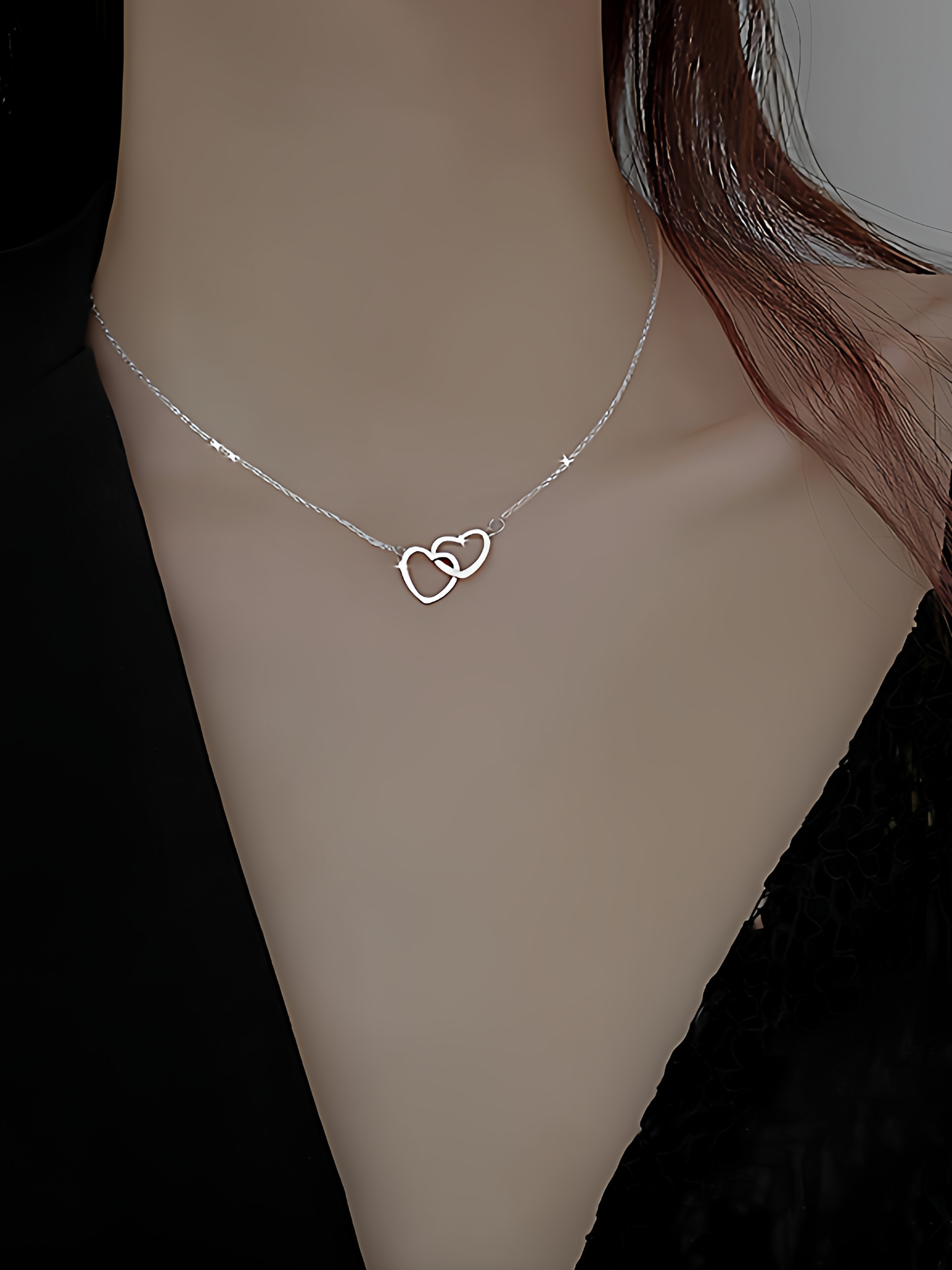 Necklace for Women, S925 Silver, New Style, High Aesthetic Value, Student Party, Best Friend Accessories, Choker, Niche Clavicle, Versatile Necklace
