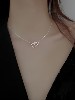 Necklace for Women, S925 Silver, New Style, High Aesthetic Value, Student Party, Best Friend Accessories, Choker, Niche Clavicle, Versatile Necklace