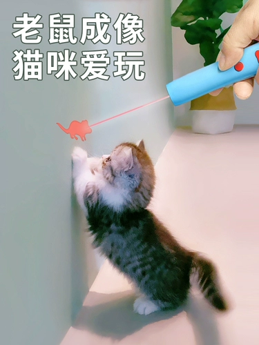 Лазерные лампы дразнят кошачьи палочки