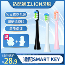 Adapt to LION Lion King SMARTKEY electric toothbrush head LSK01 replacement head AMIRO vitality universal brush head
