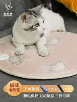 Pet Electric Blanket Cat Heating Mat Thermostatic Waterproof Anti Earth Leakage Heating Cat Litter Kitty Supplies Dog Electric Blanket Den
