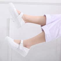 Medical work shoes female deodorant female spring summer leather light and comfortable wear-resistant non-slip deodorant medical work shoes
