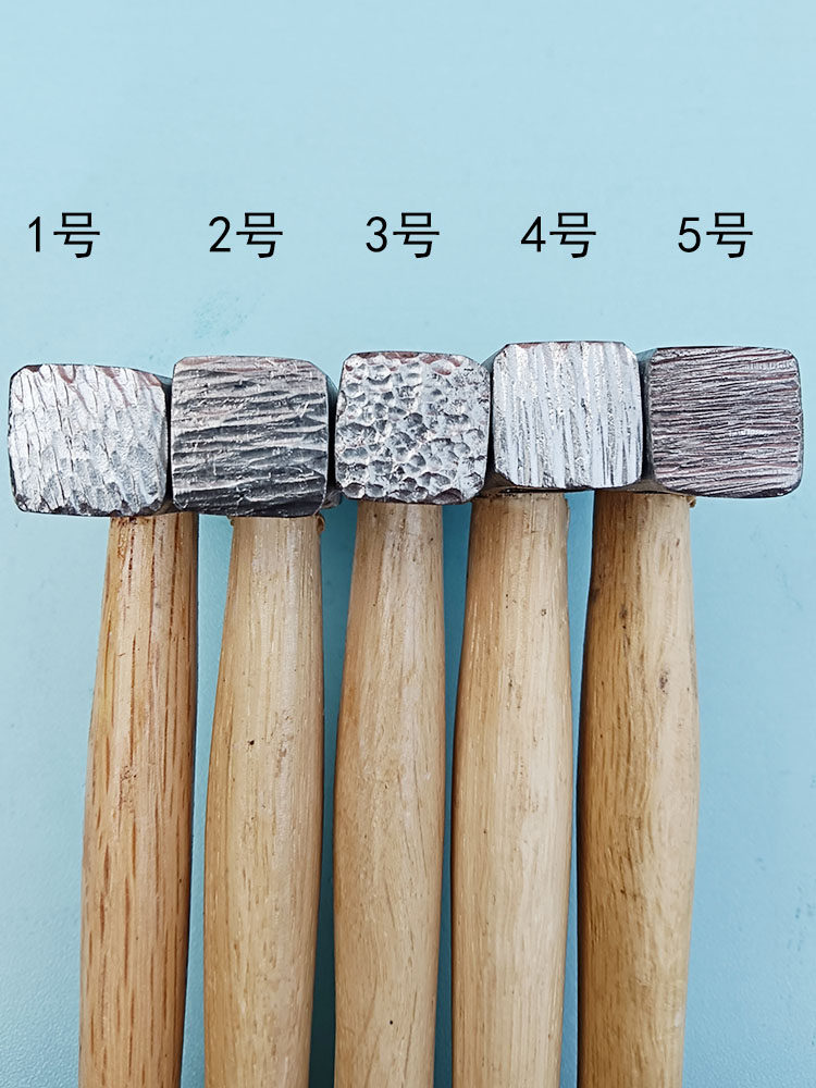 纹理锤子肌理锤花纹锤錾刻锤打金加工戒指手镯工具锤纸醉金迷点纹：手工控必入的宝藏神器！-钳工锤-淘宝好物网