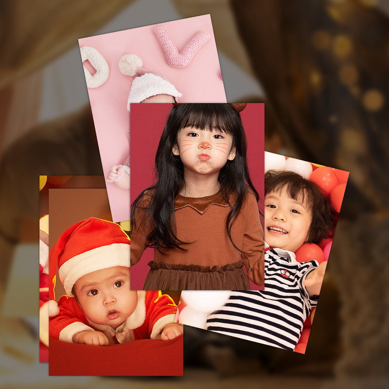 Photo print photo developed over plastic sealed mobile phone photo HD inch patlip pigeon wash photo baby print