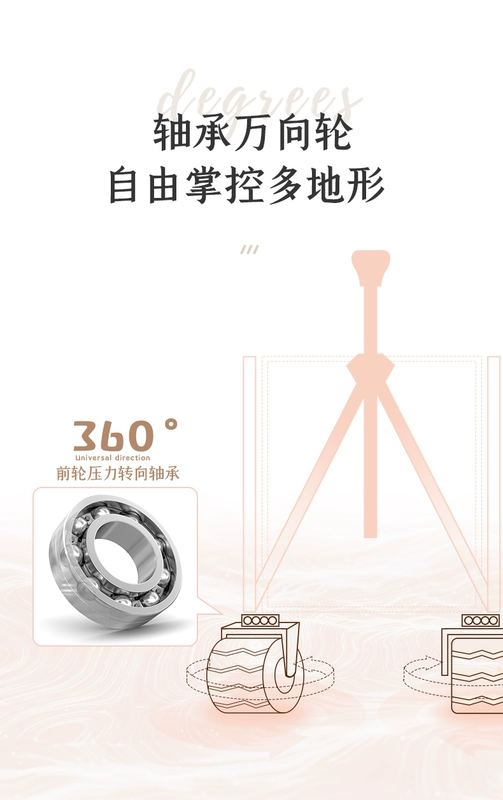 Xe đẩy ngoài trời Muhang tập hợp xe cắm trại dã ngoại có thể gập lại bằng tay trạm toa xe cắm trại trailer