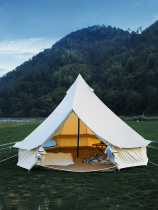 Outdoor glamping tent bell tent Yurt camp hotel tent Cotton Indian temple tent