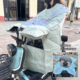 Parent-Child Electric Vehicle Windproof Cover, Summer Sunshade, Children's Electric Motorcycle Thin Cotton Cover, Suitable for All Seasons