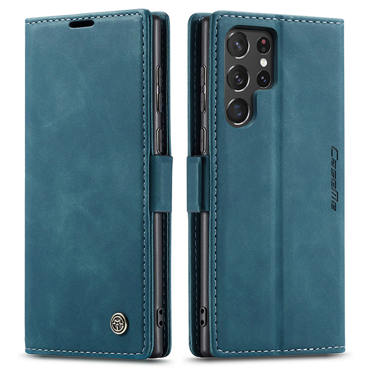 Vintage Wallet S24, S24 Plus, S24 Ultra Folio Flip Business Samsung Phone Case