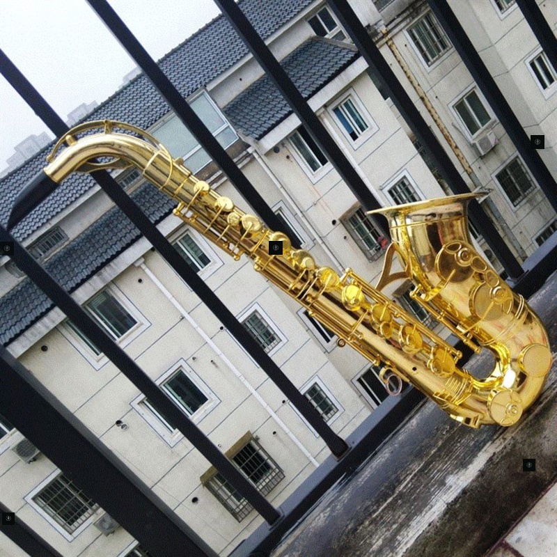 Fashion Outscene Props Simulation Sax Stage Performance Props Big Sax Instrumental Wedding Dress Props