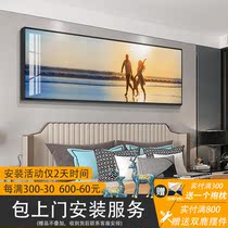 Modern Abstract Bedroom Bedside Decoration Painting Cozy Romantic Master Bedroom Wall Mural Light Lavish Living Room Background Wall Hanging Painting