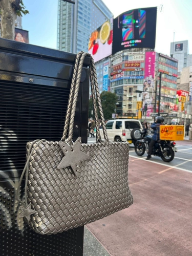 Плетеная оригинальная дизайнерская летняя барсетка, сумка на одно плечо