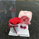 Кукла, подарочная коробка на день Святого Валентина, подарок на день рождения, букет