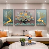 Современный и минималистичный декор для гостиной, диван, легкий роскошный стиль