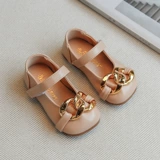 Нескользящая модная обувь для принцессы на липучке для кожаной обуви, коллекция 2021, мягкая подошва