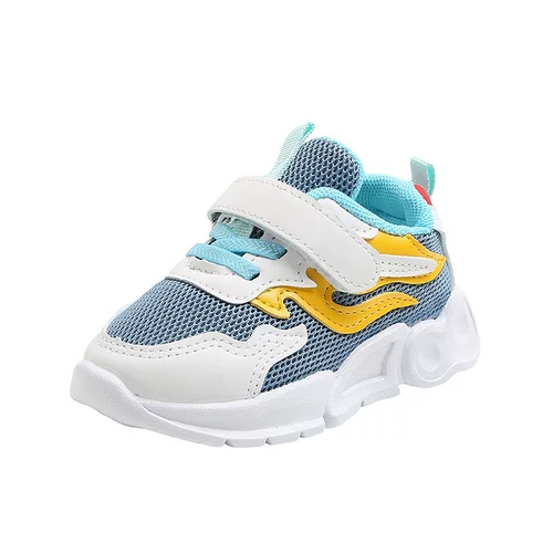 Детская весенняя модная дышащая спортивная обувь для мальчиков на платформе, коллекция 2021