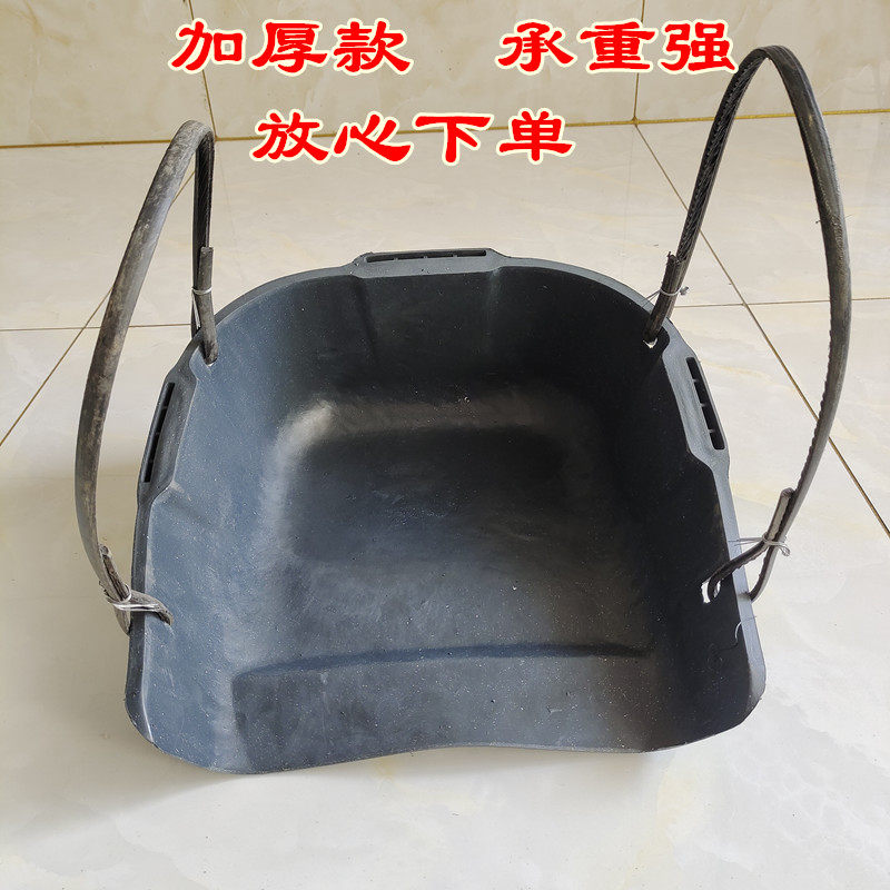 农用建筑工地簸箕挑土挑泥沙簸箕垃圾塑料撮箕橡胶粪箕斗工地箢箕-阿里巴巴