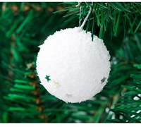 Рождественский снежный ком висят (6 упаковок 6)