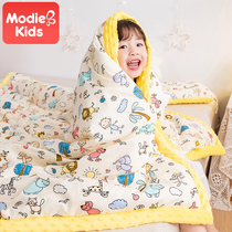 Doudou blanket Baby blanket Small quilt Baby blanket Newborn double thickened winter blanket Childrens blanket