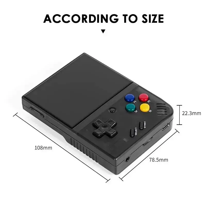 Портативная ретро игровая консоль MIYOOO MINI PLUS v2 mini