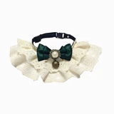 Аксессуар, ожерелье, шарф для принцессы, кружевной колокольчик, нагрудник, милый слюнявчик, домашний питомец, кот