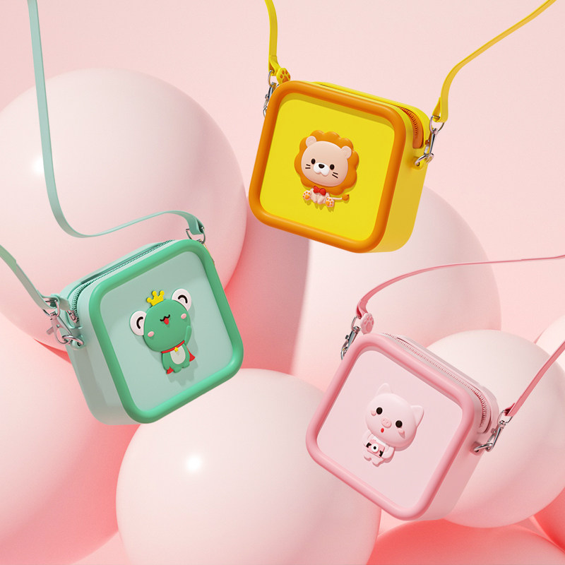 Children's Camera Bag Messenger Bag Boys and Girls Satchel Bag Messenger Bag Kids Going Out Leisure Shoulder Travel Bag