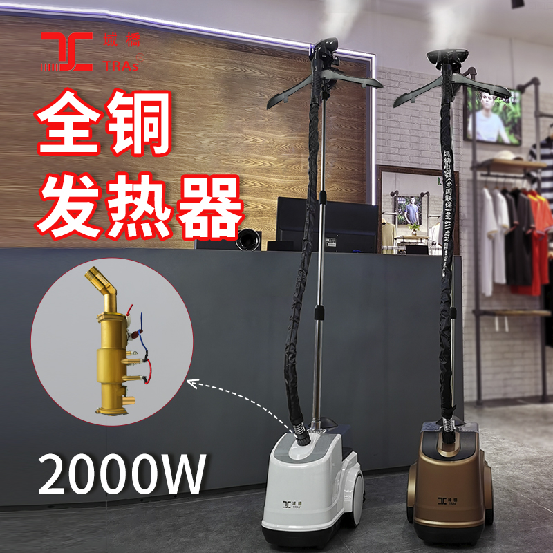 Yeqiao hanging ironing machine household commercial clothing store handheld big steam ironing machine vertical high power iron