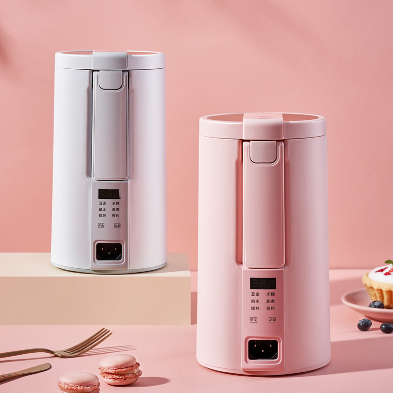 Hot selling new year Crystal Palace small capacity household mini soymilk maker without slag filter-free mini high-speed wall breaking