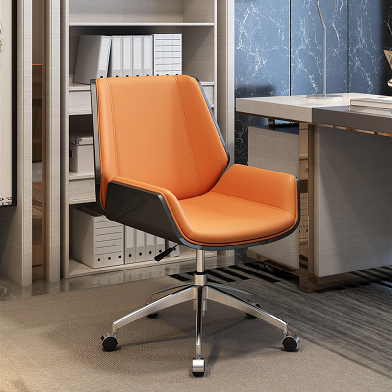Computer Chair Home Comfort Long Sitting Chair Fashion Conference Chair Brief Modern Lift Chair Office Chair Book Room Swivel Chair
