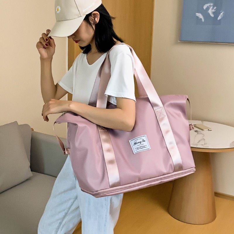 Travel bag women's dry and wet separation portable shoulder bag light clothing storage bag fitness bag men's waterproof luggage bag