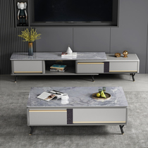 Willstyle Light Extravagant Light Master Design Self-Suction Slide Rail Pine Wood Tea Table telescopic TV cabinet Composition Cabinet Wall Cabinet