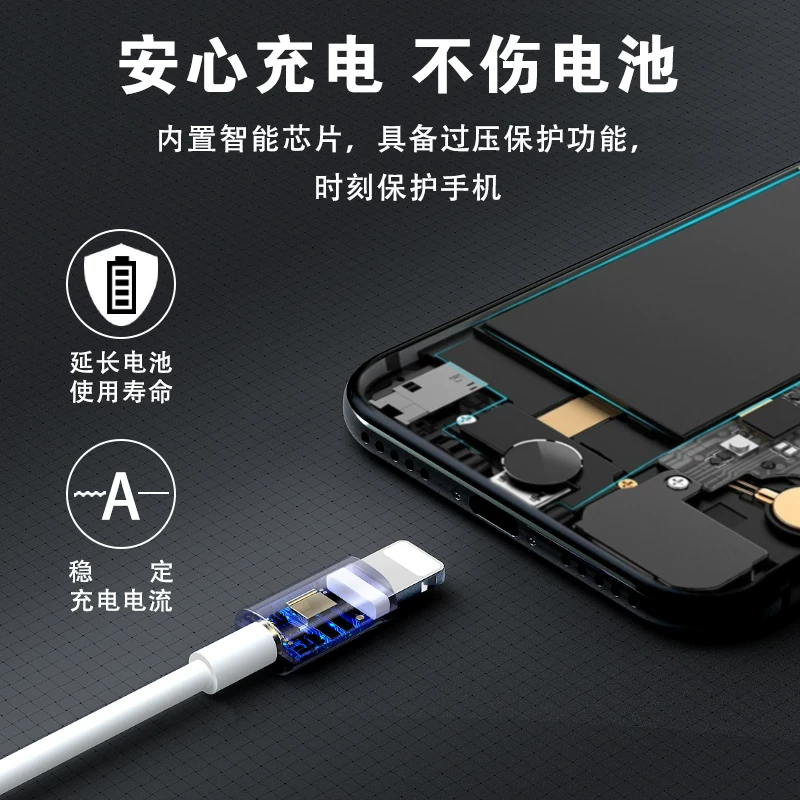 Apple, совместимый мобильный телефон, iPhone11 Pro, планшетный длинный кабель быстрой зарядки *S, 6, iphone, 7plus, 3м, 13