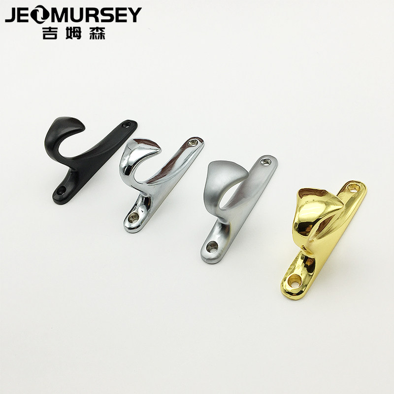 Eurostyle Wall-mounted Hook single hanging clothes hook American hook Wall-mounted Hood Hook hook Hook Single Hook Wardrobe Clothes Hook