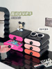 Children's Hair Accessories Storage Box Desktop Drawer Girls' Hair Ties Hair Clips Multi-Layer Large Capacity Cute Jewelry Box