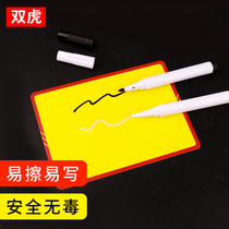 Supermarket small whiteboard pen rewritable black white pop pen Suitable for light panel non-matte panel