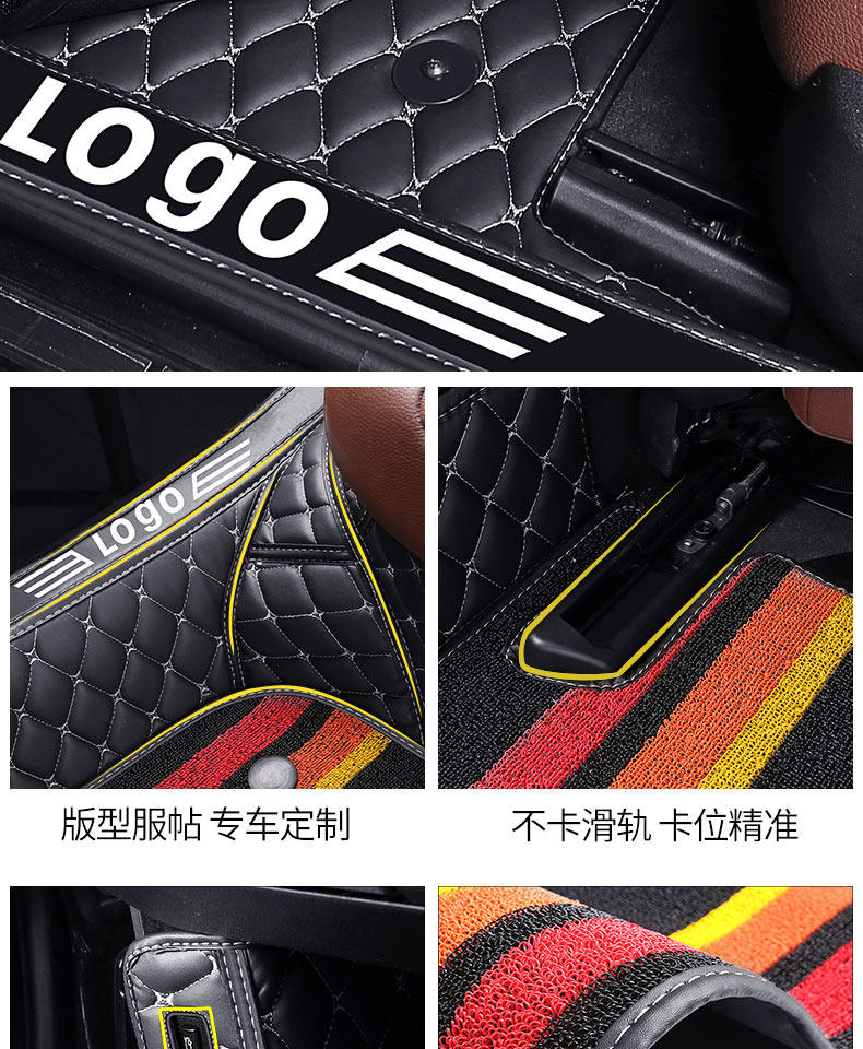 Kia K5 new and old model-specific full-coverage carpet-style car floor mats, waterproof and wear-resistant, original car foot mats