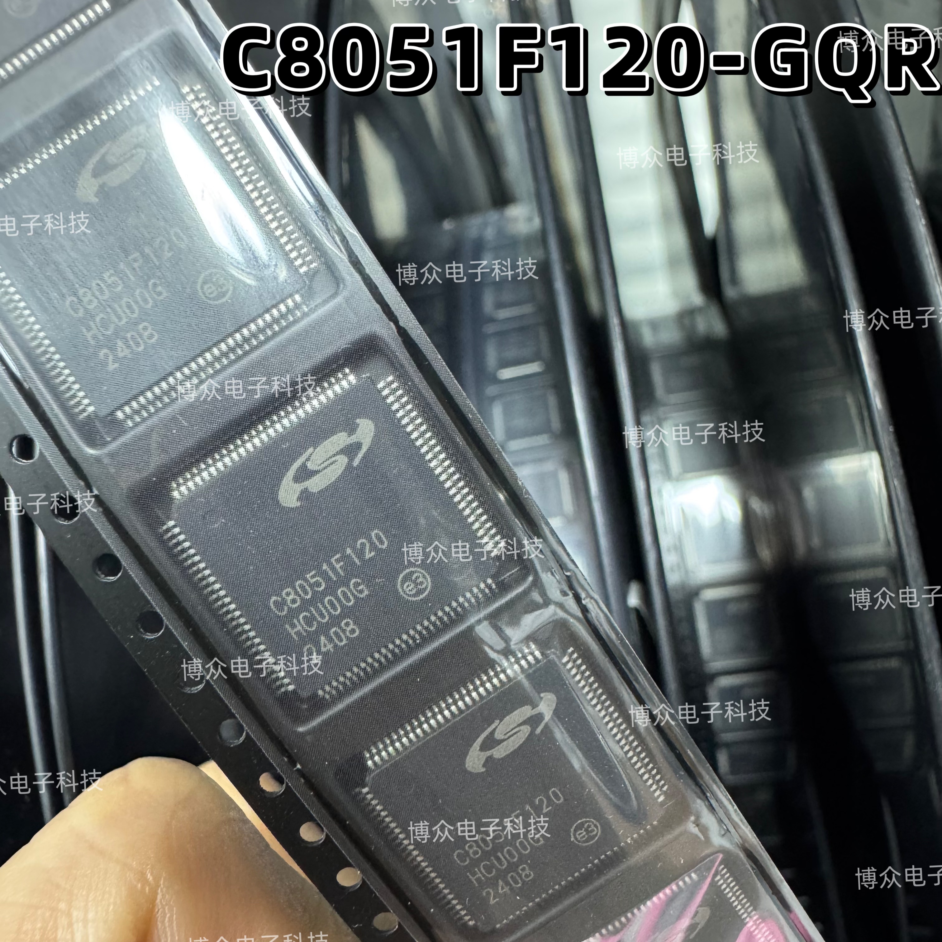全新原装 C8051F120-GQR C8051F120-GQR TQFP100 C8051微控系列