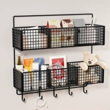 Сумка для хранения железной пакет с стеной настенная дверь за стеной, висящая на стене