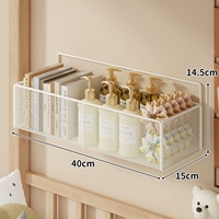 Белый, большого размера (в комплект входит клейкий крючок + бесследные гвозди)