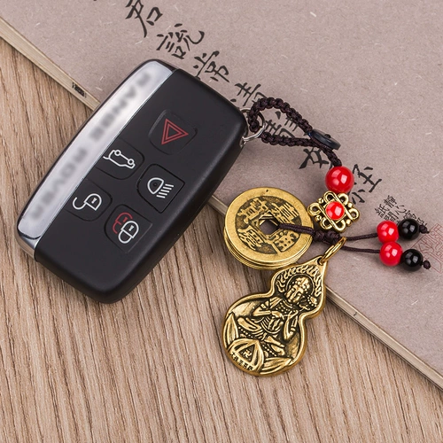 Латунный чай Тегуаньинь, подвеска, брелок, украшение на сумку, плетеный аксессуар ручной работы, ремешок