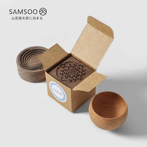 Aromatherapy diffuser Diffuser Wooden ornaments Indoor car Creative home Wooden diffuser Stone Fragrance Sleep aid Portable